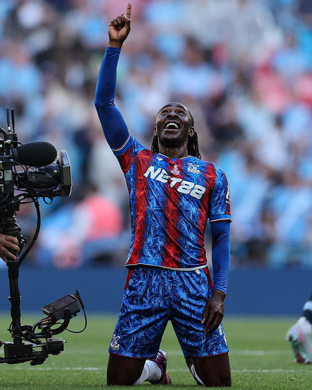 Eze’s early strike seals historic FA Cup triumph for Crystal Palace at Wembley