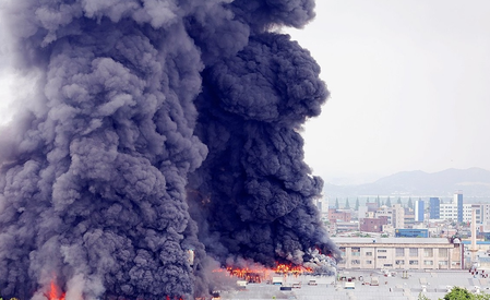 Massive fire devastates Kumho Tire’s plant in South Korea