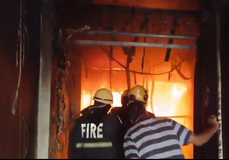 Eight killed in building fire near Hyderabad’s Charminar
