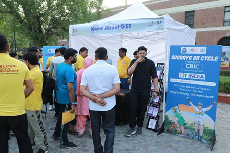 8 years of GST: CBIC celebrates ‘Sundays on Cycle’