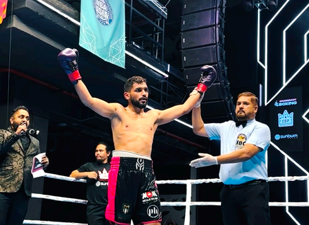 India’s Faizan Anwar beats Ghana’s Kpakpo in main event