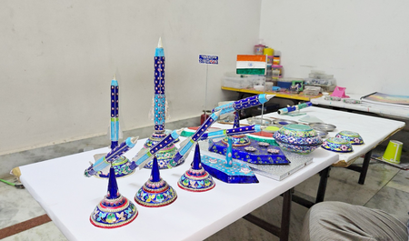 Varanasi’s pink enamel artisan crafts BrahMos missile replica, orders soar high