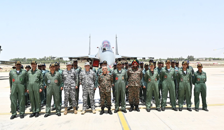 CDS and Army Chief visit Longewala & Suratgarh military station post Operation Sindoor