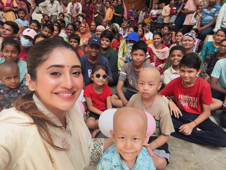 Shivangi Joshi celebrates her birthday in the ‘most meaningful way’ with underprivileged kids