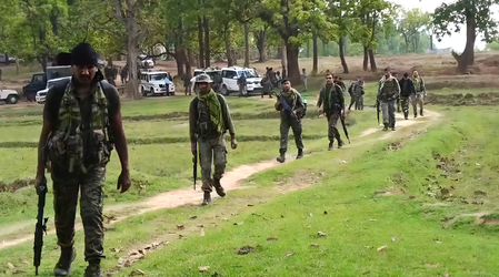 Dreaded Maoist leader Basavaraju among 27 killed in Chhattisgarh encounter (Lead)