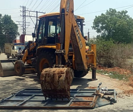 Demolition of illegal structures, encroachments in Greater Hyderabad continue