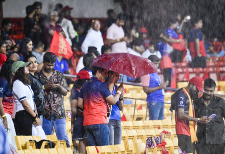 IPL 2025: KKR on verge of elimination if rain persists in Bengaluru