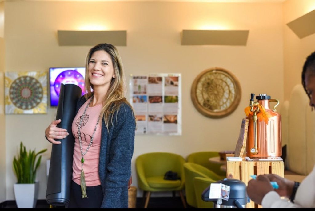 Jana Collins AUM Yoga Studio Alpharetta