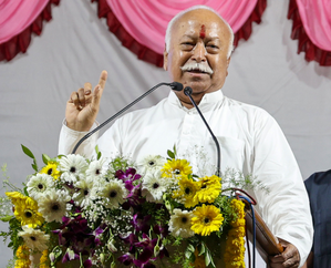 RSS Chief arrives in Jaipur; to visit Pushkar today