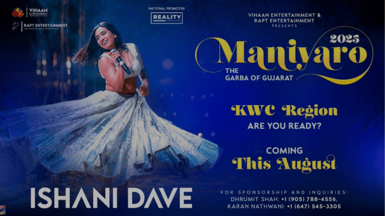 ishani dave maniyaro 2025 canada