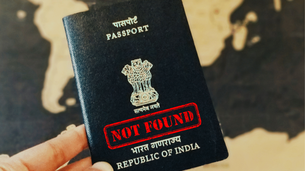 Lost Indian Passport