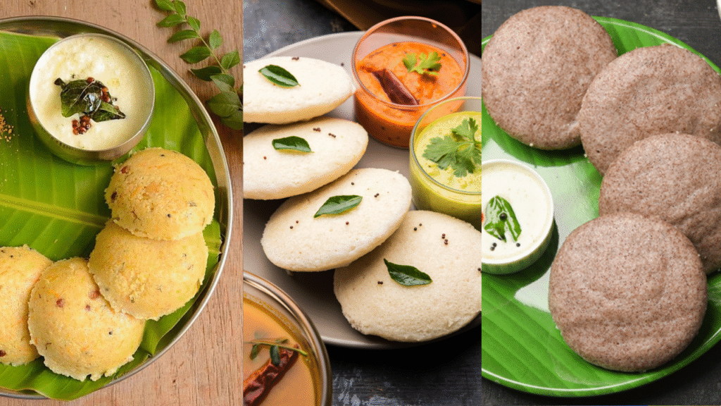 Idli Indian Food in 10 Minutes: