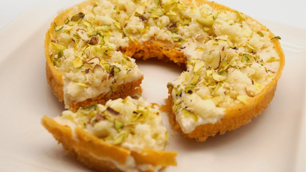 Jaipuri Malai Ghevar Recipe