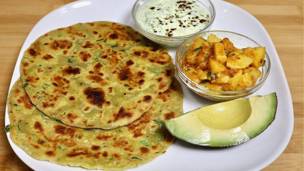 Avocado Paratha Recipe