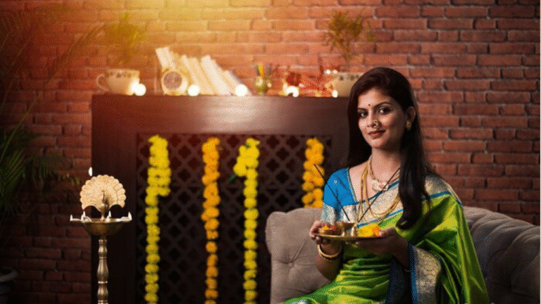 Hariyali Teej Green Colour