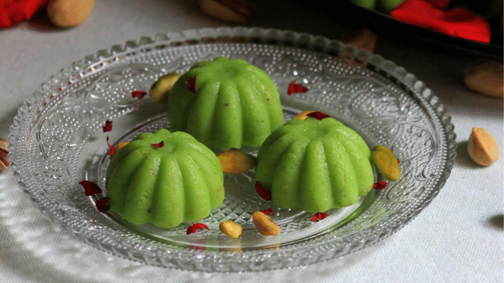Pista Sandesh Recipe
