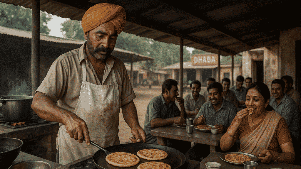 Dhaba Style Paratha