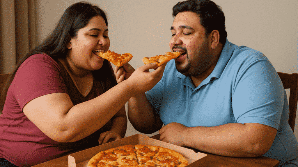 Obese Married Couples in India