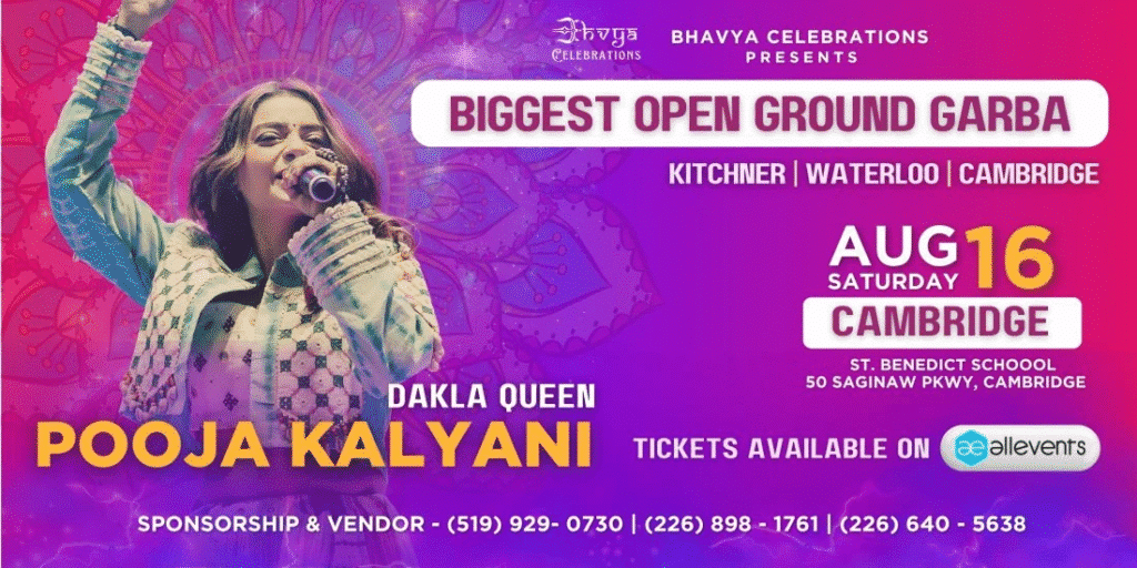 Unmissable Night of Joy: Rhythm Ratri 2025 with Pooja Kalyani in Kitchener-Cambridge 1 image 14
