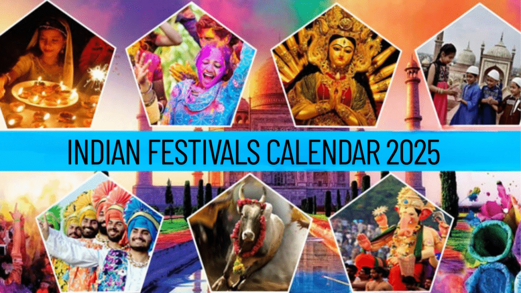 2025 Indian Festivals Calendar