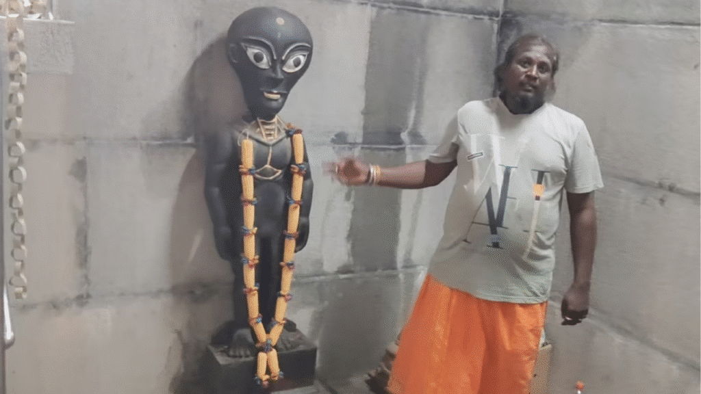 Alien Temple in Tamil Nadu