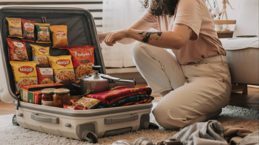 First Time Abroad: Must-Have Items Every NRI Packed in Their Suitcase from India first-time-abroad-nri-packed-suitcase-india