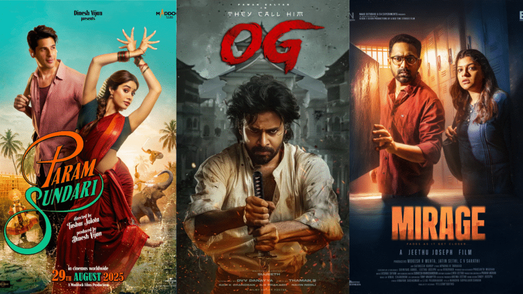 They Call Him OG to Param Sundari: What to Watch on OTT This Week