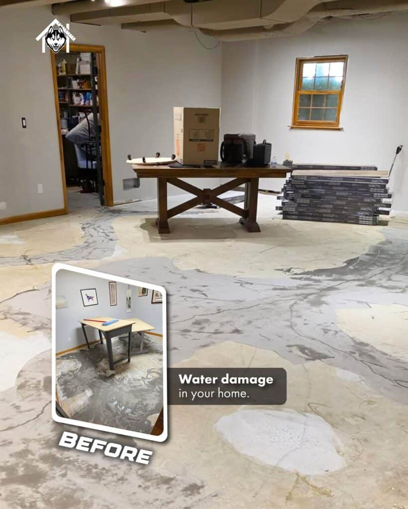 💧 Before After 🏠✨From water damage to fully restored.📲 Call us at 770 450 0200 — availabl