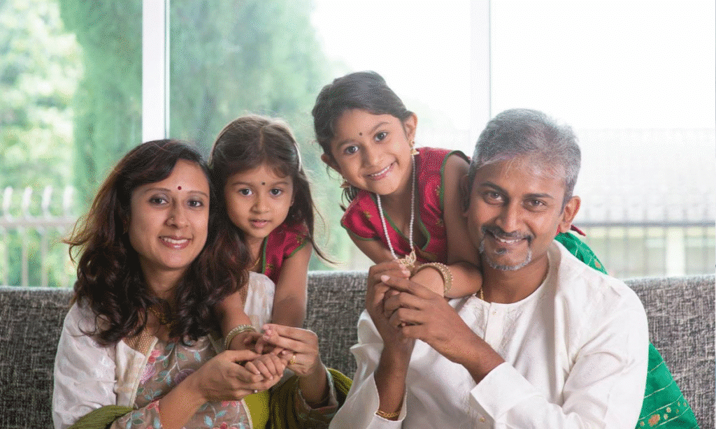 First Home in Canada for Indian Families