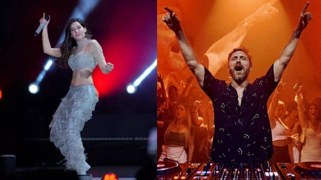 Nora Fatehi Joins David Guetta at Sunburn 2026