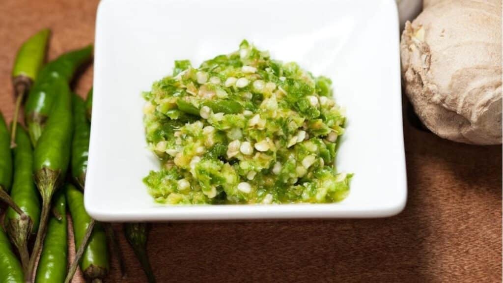 Add Ginger Garlic and Green Chili