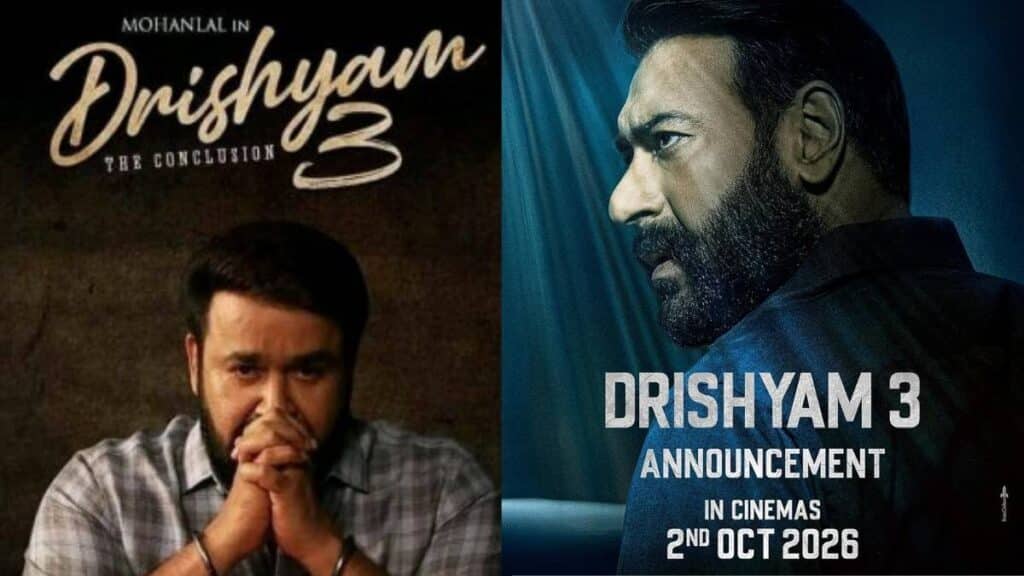 Mohanlal's Drishyam 3 April Release Beats Ajay Devgn Version