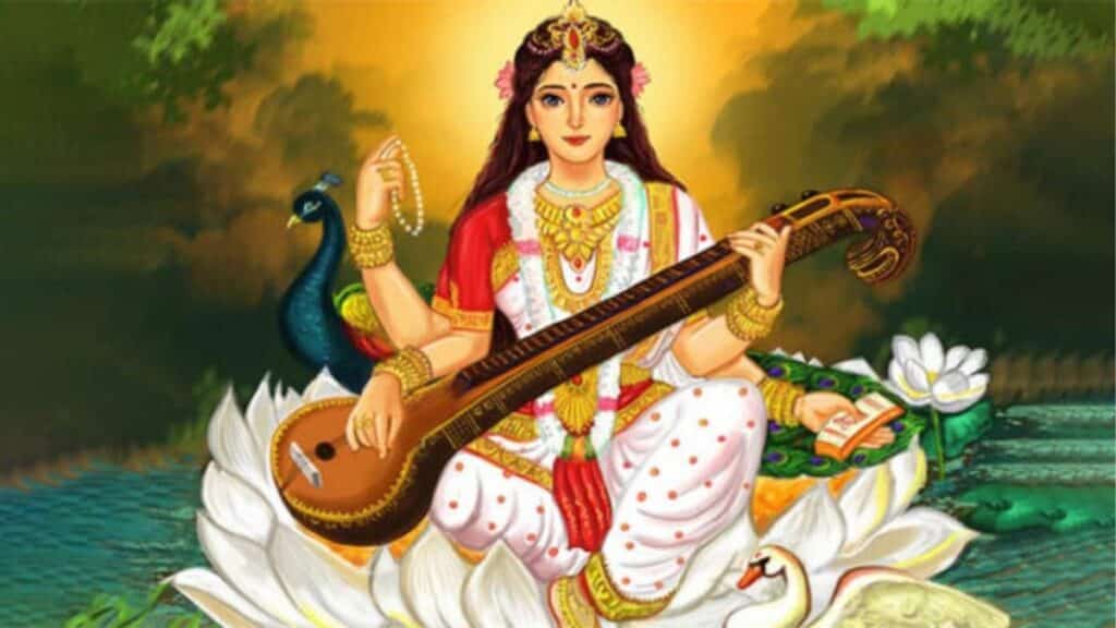 Vasant Panchami : Date, Significance & How to Celebrate the Festival of Spring 1 Goddess Saraswati