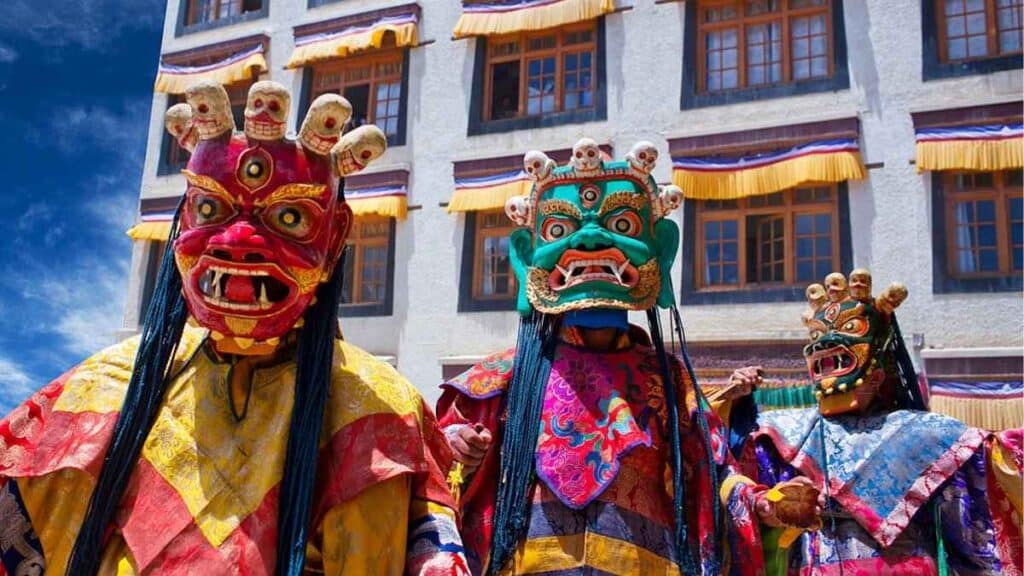 Losar festival Tibetan new year