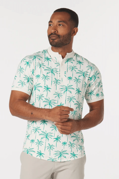 Catalyst Polo | Mantra Collar | Palm Forest