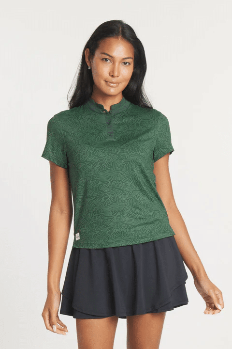 Women's Catalyst Polo | Mantra Collar | Topo III