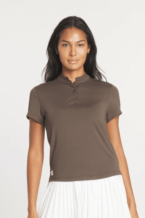 Women's Catalyst Polo | Mantra Collar | Woods