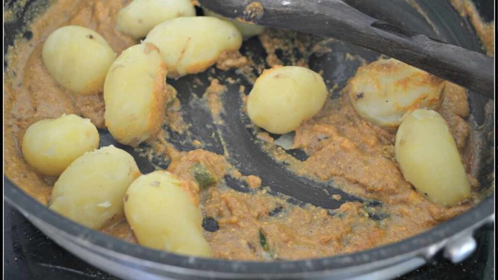 Add the Curd Mixture