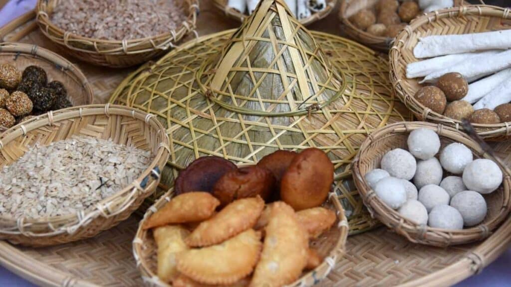 Bohag Bihu food
