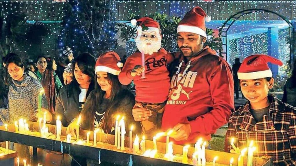 christmas celebration in india