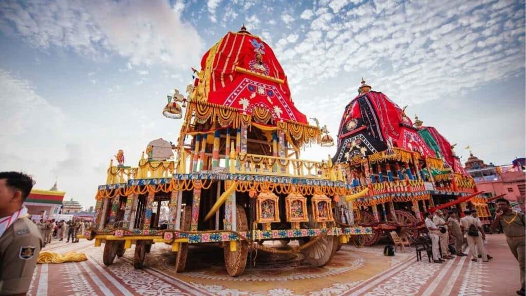 Chariots for rath yatra
