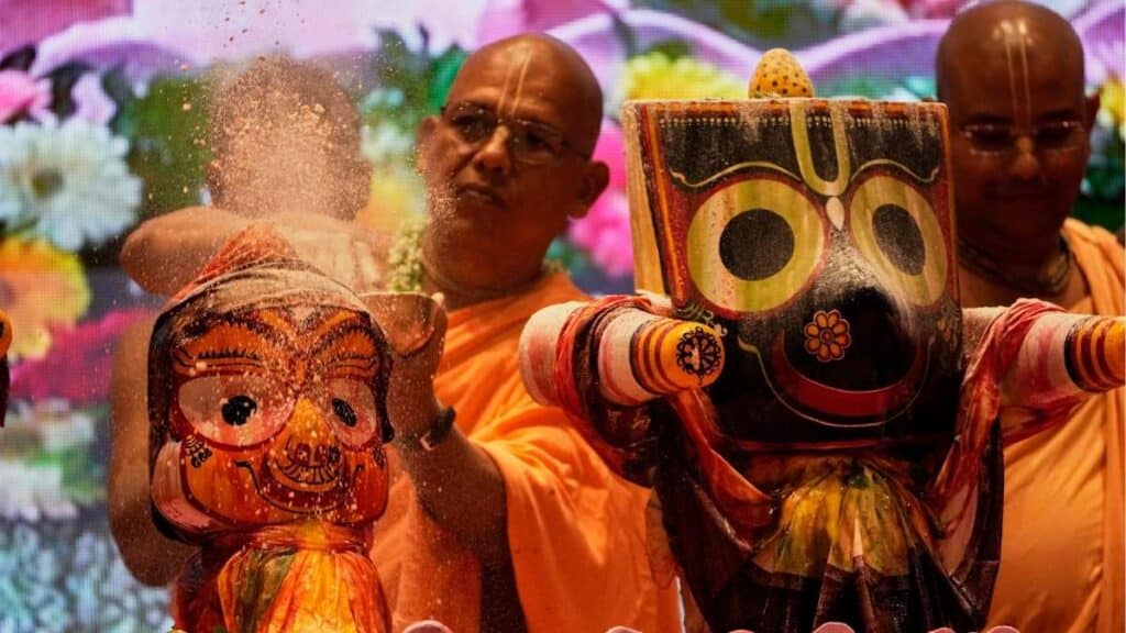 Jagannath deity iskcon