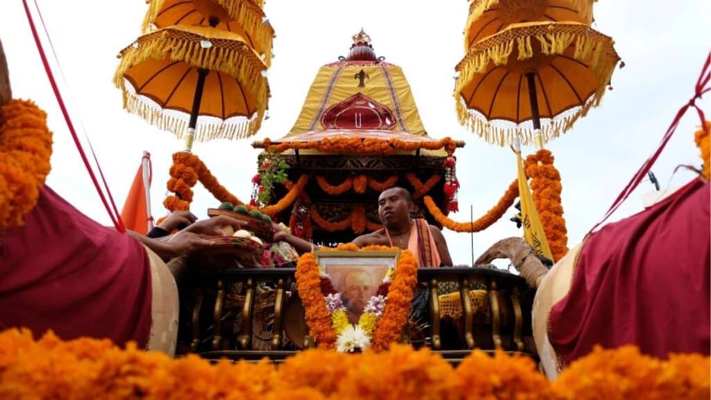 lord Jagannath in Chariot
