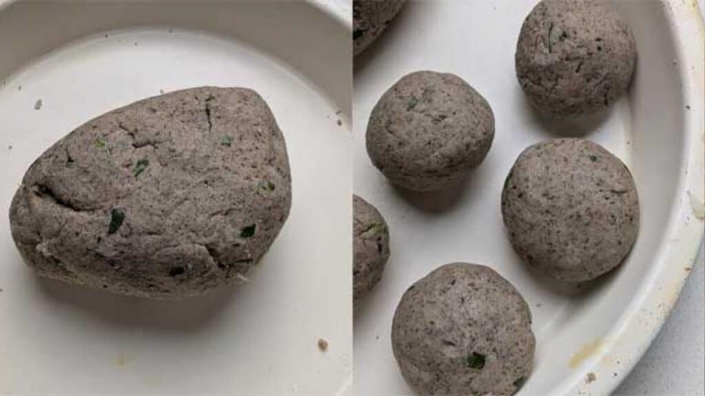 Kuttu Ki Puri Recipe 3 Rest the Dough