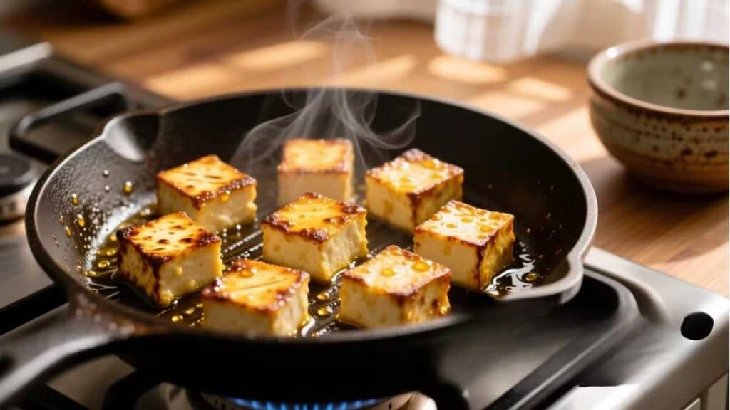 Spiced Pan-Fried Paneer