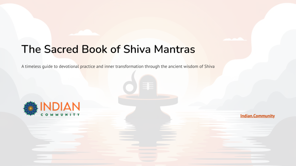The Sacred Book of Shiva Mantras
