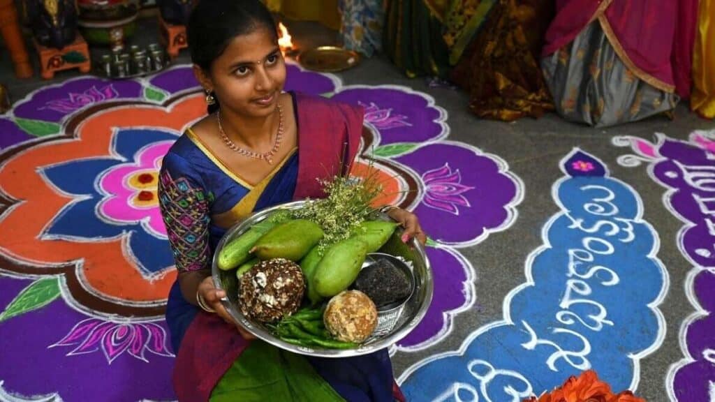 rangoli ugadi
