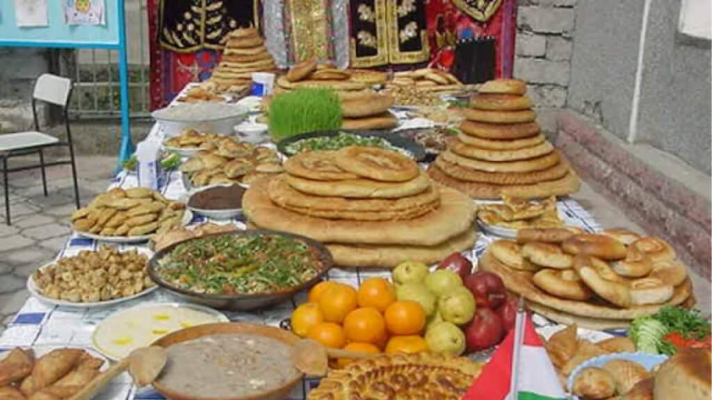 Zarthost No Deeso festival food