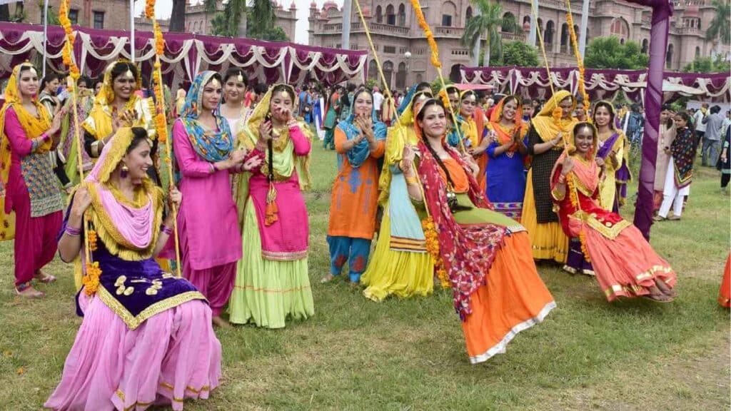 teej Festival celebration