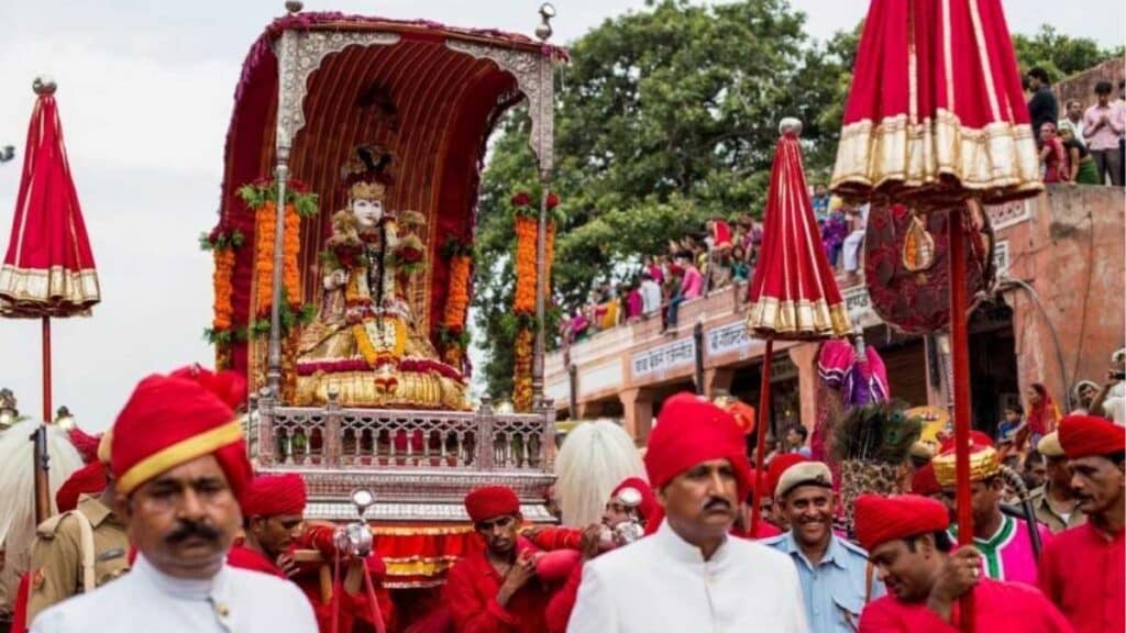 teej Festival celebration jaipur
